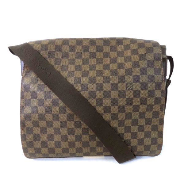 80637 1 Louis Vuitton Bastille Damier Ebene Messenger Bag Brown