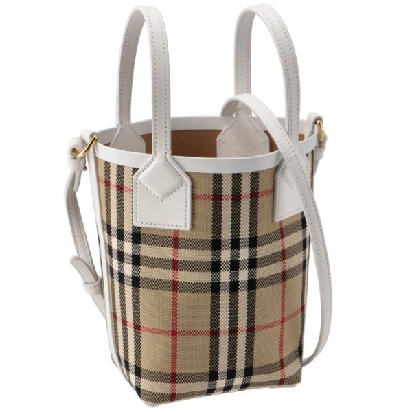 8072348 BURBERRY Tote Bag Mini London Bag Biege