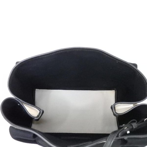 80729 6 Balenciaga Navy Cabas Bag Black