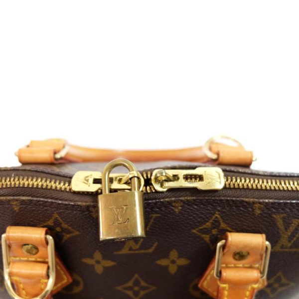 80770 6 Louis Vuitton Alma Monogram Handbag Brown