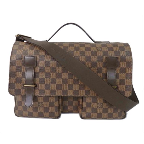 80804 1 Louis Vuitton Broadway Damier Handbag Brown