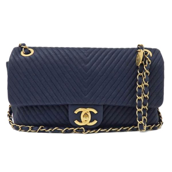 80852 1 Chanel V Stitch Chain Shoulder Bag