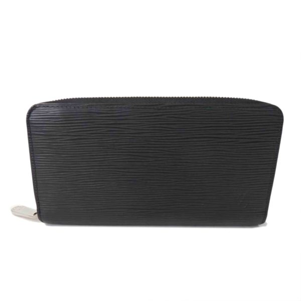 80941 1 Louis Vuitton Zippy Wallet Epi Noir Black