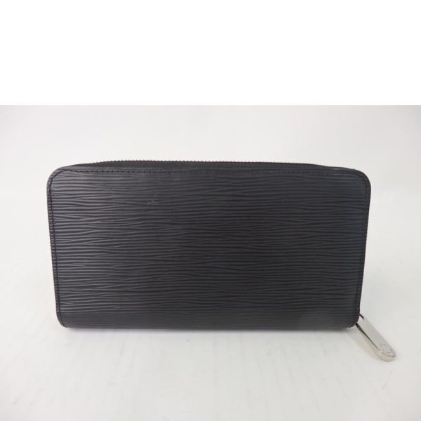 80941 2 Louis Vuitton Zippy Wallet Epi Noir Black