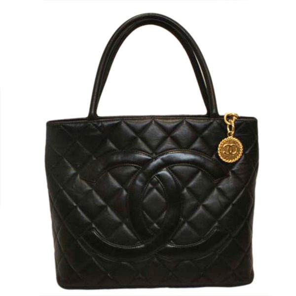 80943 1 Chanel Reprint Tote Bag Black