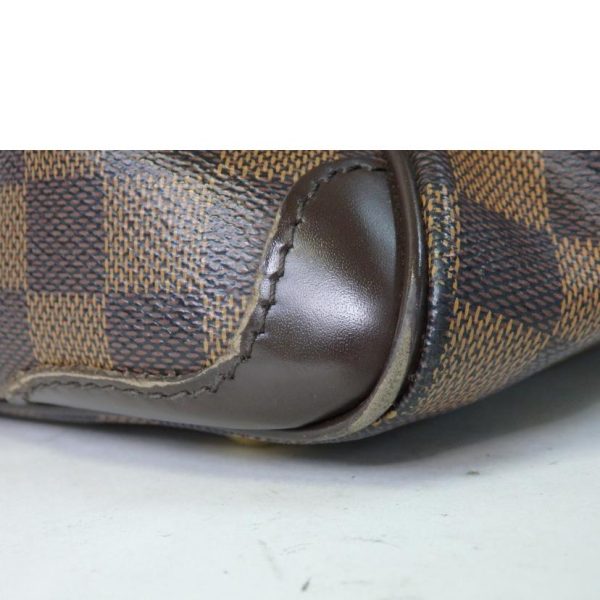 80972 9 Louis Vuitton Verona PM Damier Handbag Ebene Brown