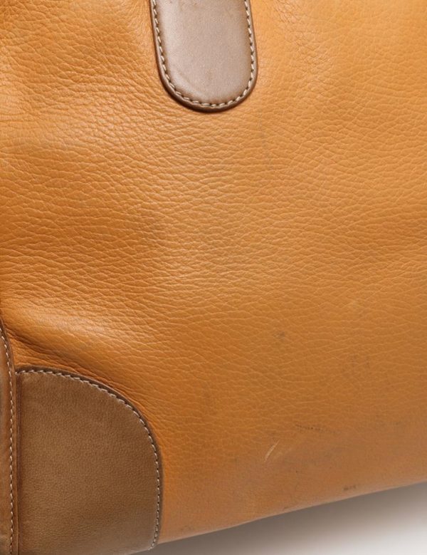 811091007128 7 Loewe Amazona Leather Handbag Brown Camel