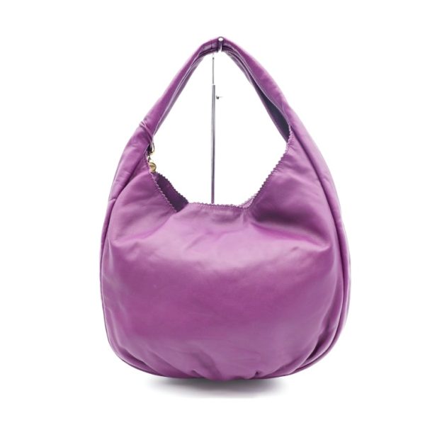 811123002115 3 Loewe Viento Leather Shoulder Bag Purple