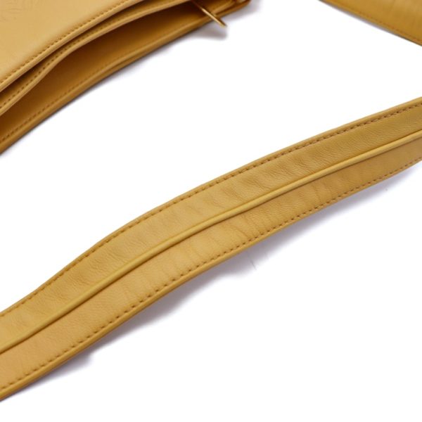 811123002158 7 Loewe Leather Shoulder Bag Mustard