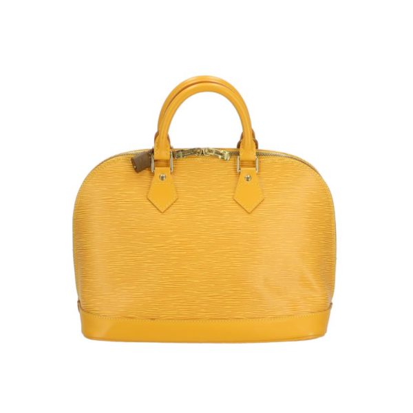 81126 2 Louis Vuitton Alma Epi Handbag Tassili Yellow