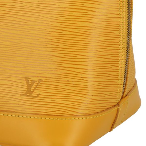 81126 7 Louis Vuitton Alma Epi Handbag Tassili Yellow