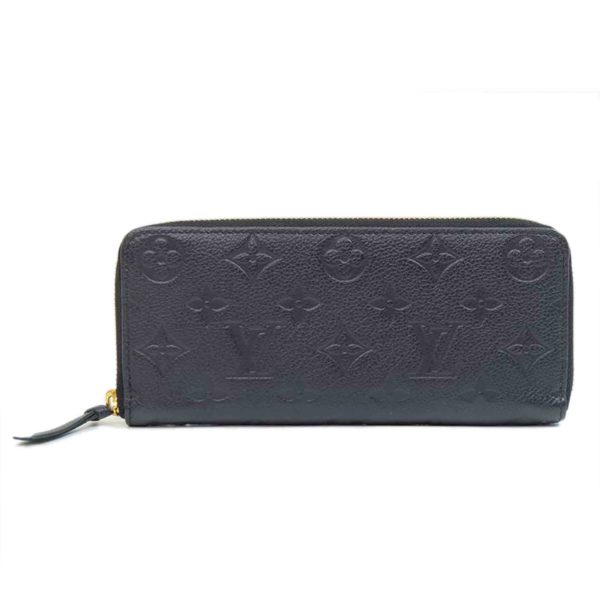 81135 1 Louis Vuitton Portefeuil Clemence Monogram Wallet Empreinte