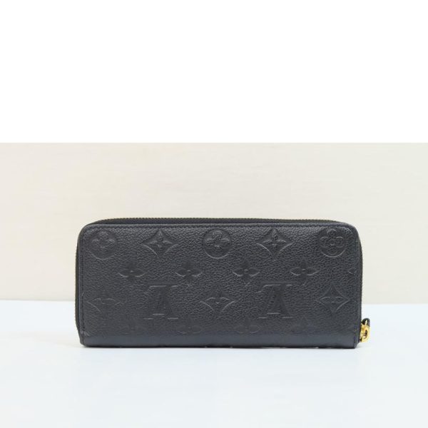 81135 2 Louis Vuitton Portefeuil Clemence Monogram Wallet Empreinte