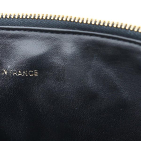 81157 8 Chanel Vanity Bag Caviar Skin Black