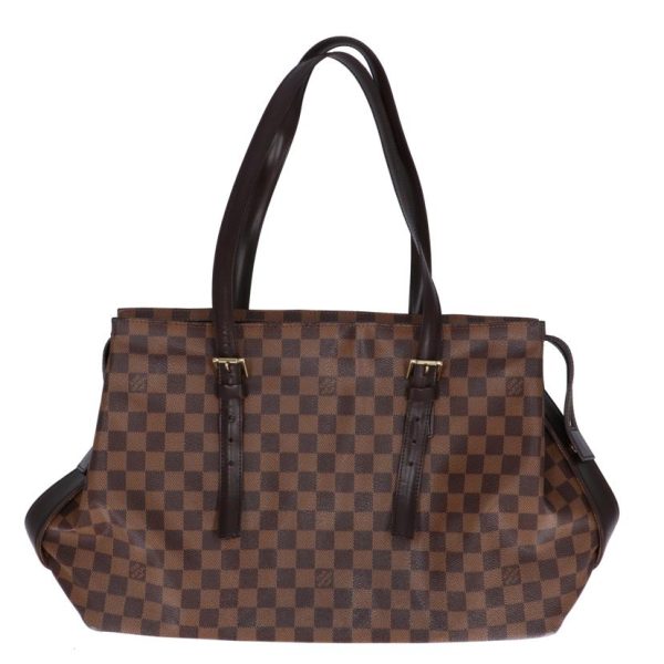 81227 1 Louis Vuitton Chelsea Tote Bag Damier Ebene Brown