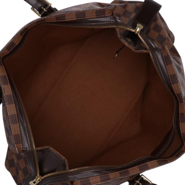 81227 4 Louis Vuitton Chelsea Tote Bag Damier Ebene Brown