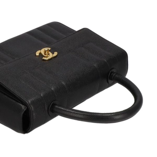 81249 4 Chanel Mademoiselle Cocomark Handbag Black