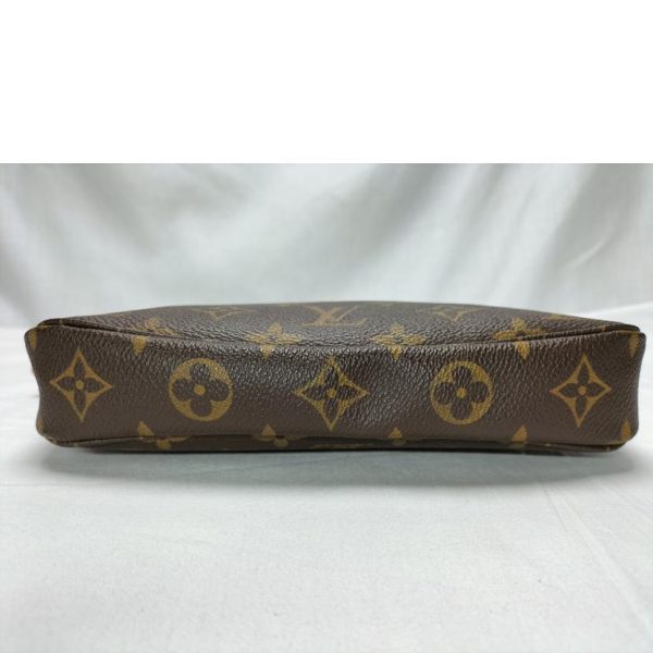 81294 5 Louis Vuitton Pochette Accessoire Monogram Clutch Bag Brown