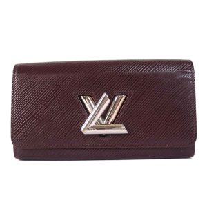 81344 1 Louis Vuitton Portefeuille Claire Studs Bifold Wallet Black