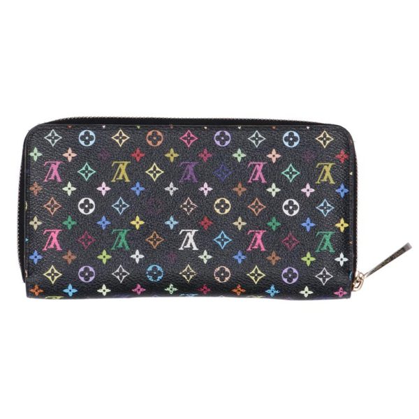 81385 1 Louis Vuitton Zippy Wallet Multicolor Noir Wallet