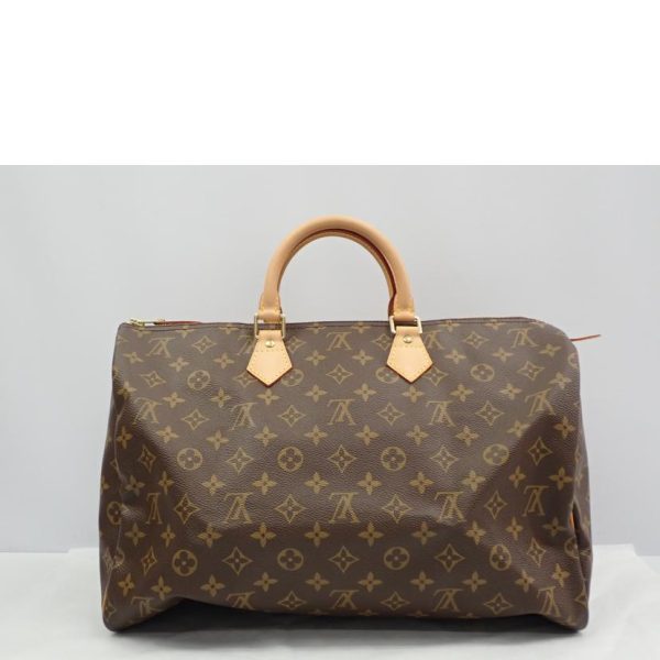 81386 1 Louis Vuitton Speedy 40 Monogram Bag Brown