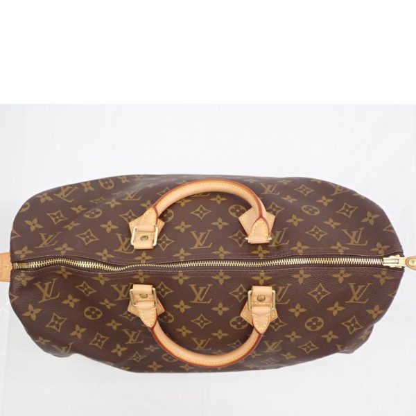 81386 7 Louis Vuitton Speedy 40 Monogram Bag Brown