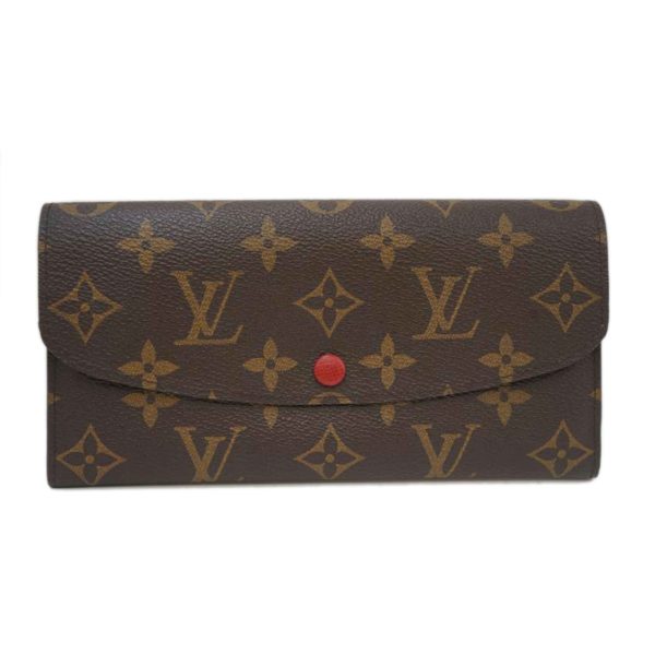 81392 1 Louis Vuitton Portefeuille Emily Wallet Monogram Rouge