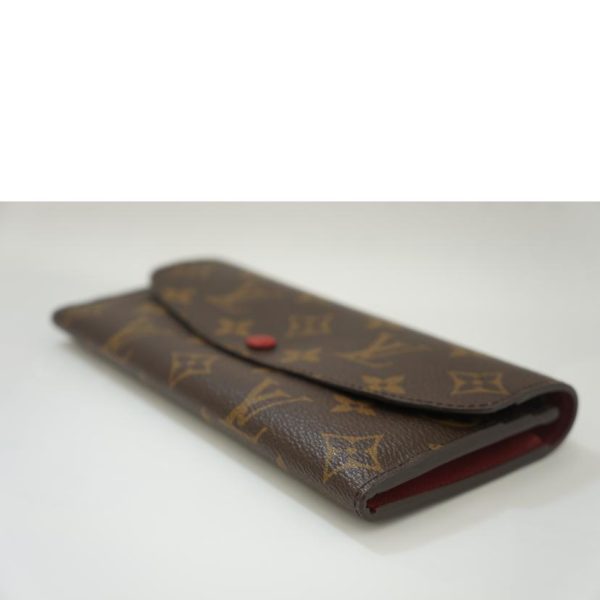 81392 3 Louis Vuitton Portefeuille Emily Wallet Monogram Rouge