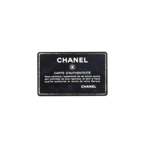 81492 6 Chanel Cocomark Caviar Skin Pouch Black