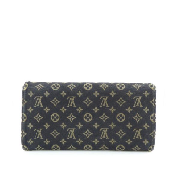 81516 2 Louis Vuitton Portefeuil Sarah Monogram Mini Run Wallet Brown