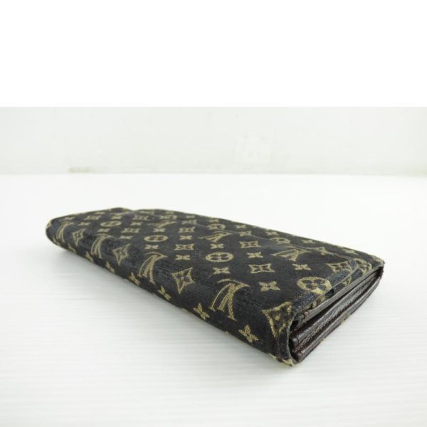 81516 3 Louis Vuitton Portefeuil Sarah Monogram Mini Run Wallet Brown