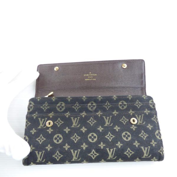 81516 4 Louis Vuitton Portefeuil Sarah Monogram Mini Run Wallet Brown