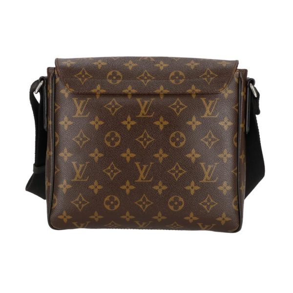 81584 2 Louis Vuitton District PM Monogram Macassar Bag Brown