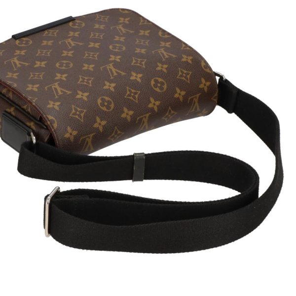 81584 4 Louis Vuitton District PM Monogram Macassar Bag Brown