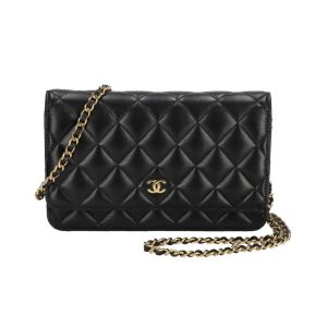 81634 1 CHANEL Key Case Matelasse Blue