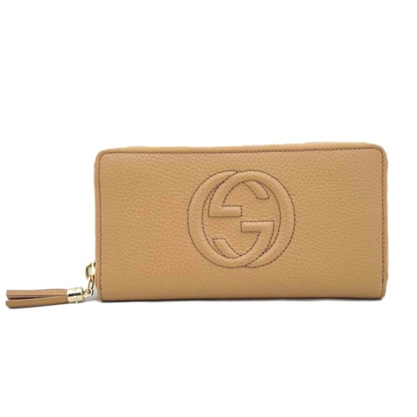 81666 1 Gucci Soho Interlocking Round Zipper Wallet