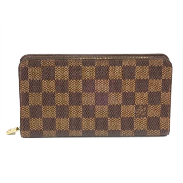 81775 1 Louis Vuitton Portomone Gip Damier Bag Brown