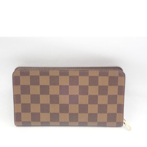 81775 2 Louis Vuitton Portomone Gip Damier Bag Brown