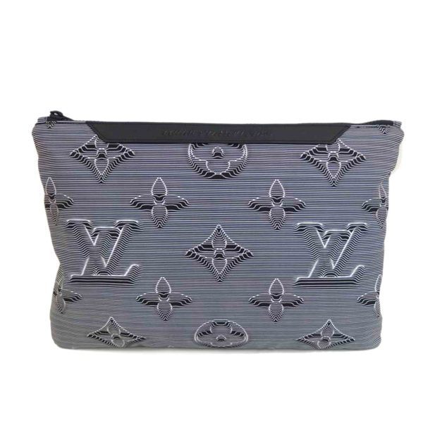 81835 1 Louis Vuitton Textile Pochette Reversible Bag Monogram