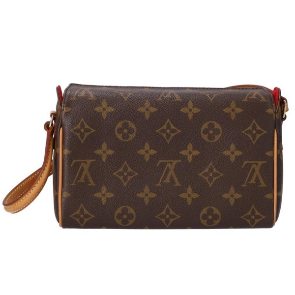 81859 2 Louis Vuitton Recital Monogram Clutch Bag Brown