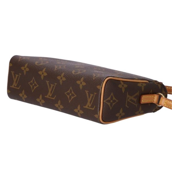 81859 3 Louis Vuitton Recital Monogram Clutch Bag Brown