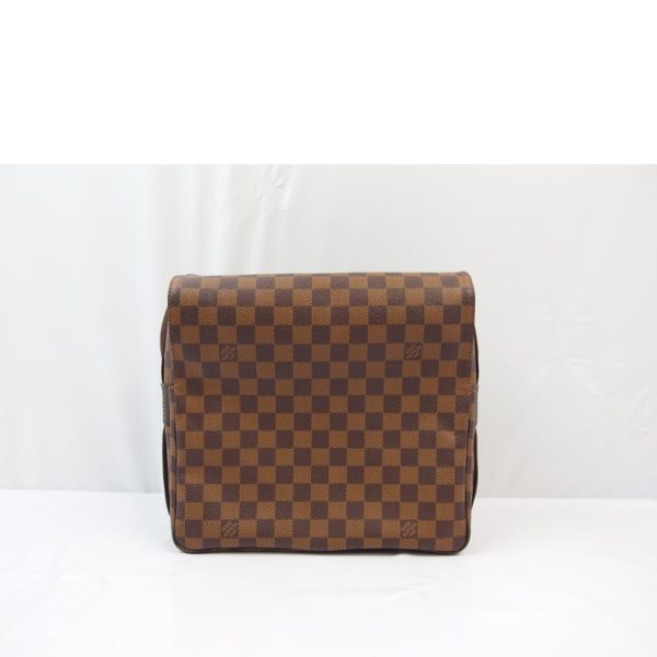 81866 2 Louis Vuitton Naviglio Damier Satchel Bag Brown