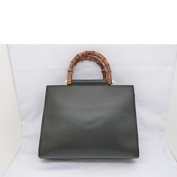 81936 2 Gucci Nymfair Medium Bamboo Tote