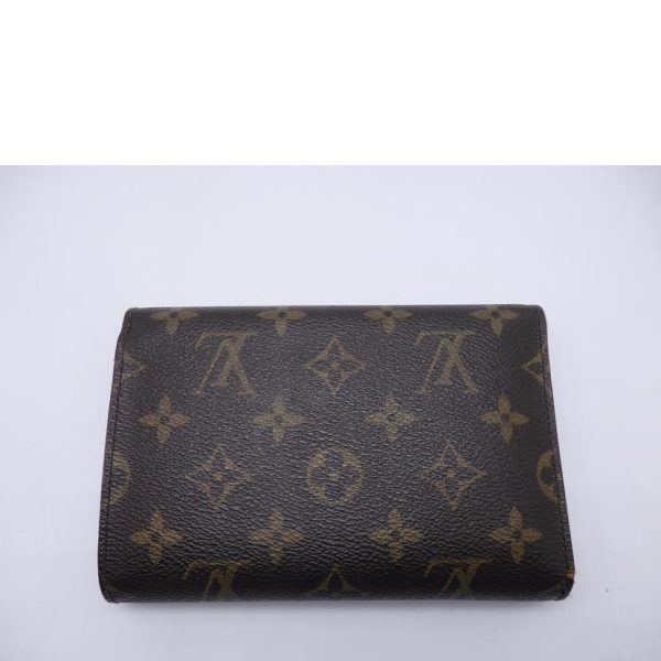 82029 2 Louis Vuitton Porte Tresor Etuit Papier Wallet Brown