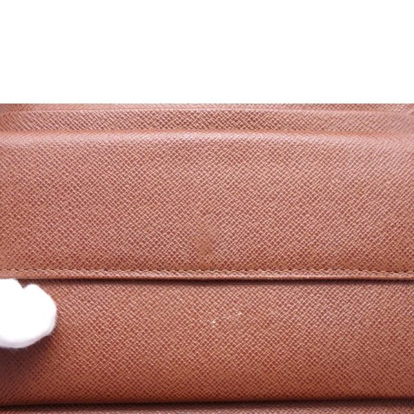 82029 8 Louis Vuitton Porte Tresor Etuit Papier Wallet Brown