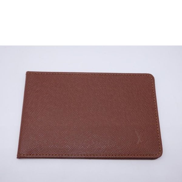 82029 9 Louis Vuitton Porte Tresor Etuit Papier Wallet Brown