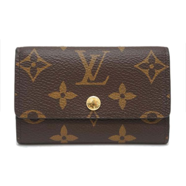 82085 1 Louis Vuitton Multiclés 6 Key Case Monogram