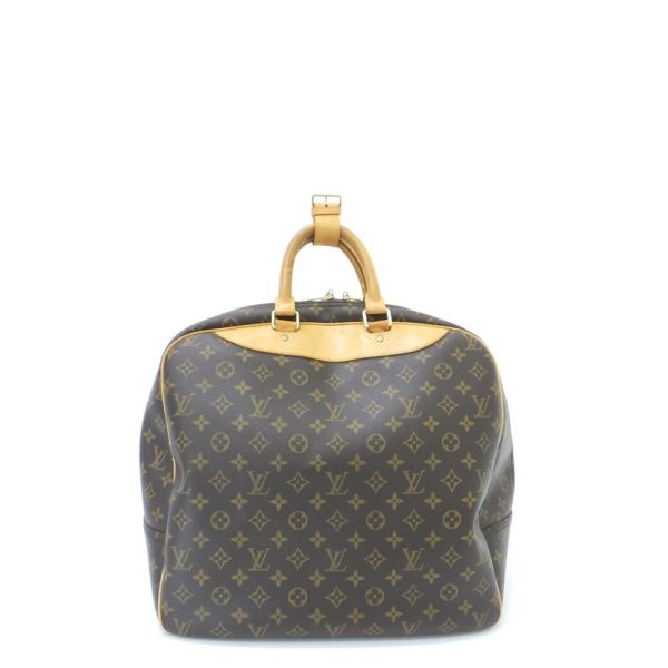 82116 2 Louis Vuitton Evasion Monogram Bag Brown