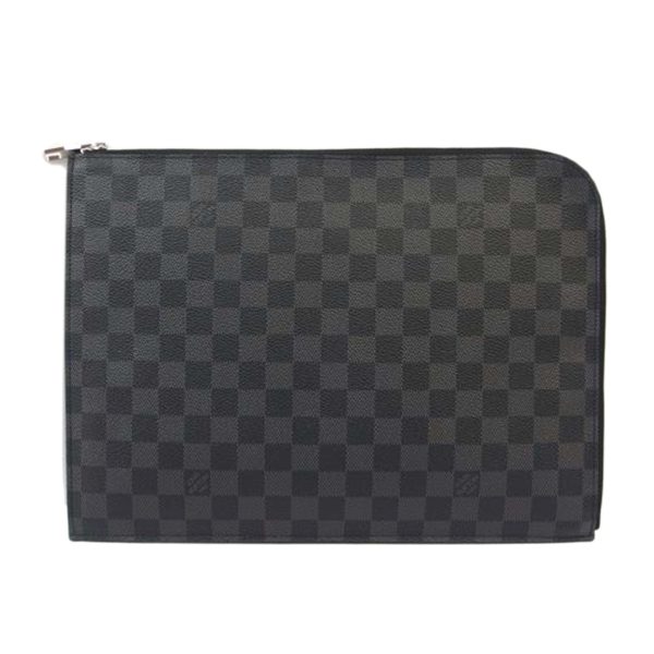 82153 1 Louis Vuitton Pochette Jour GM Bag Damier Graphite