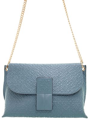 8220020280011 Fendi Peekaboo Mini Handbag Blue